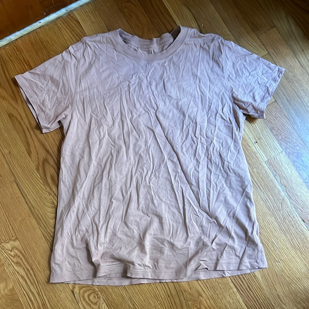 lululemon athletica Short Sleeve Tee in Dusty Pink